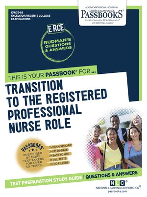 cover image of Transition to the Registered Professional Nurse Role